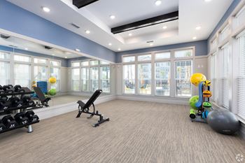 Gym center at Century Vista Palms, Florida
